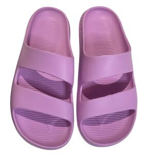 Bombas EVA Lilac Slides Like New Size 8